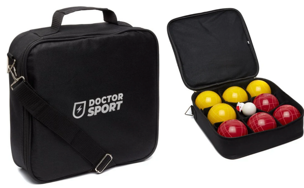Бочче (Петанк) Pétanque Profi 10 см 8 кг в Canvas сумці - Преміум набір 8 куль