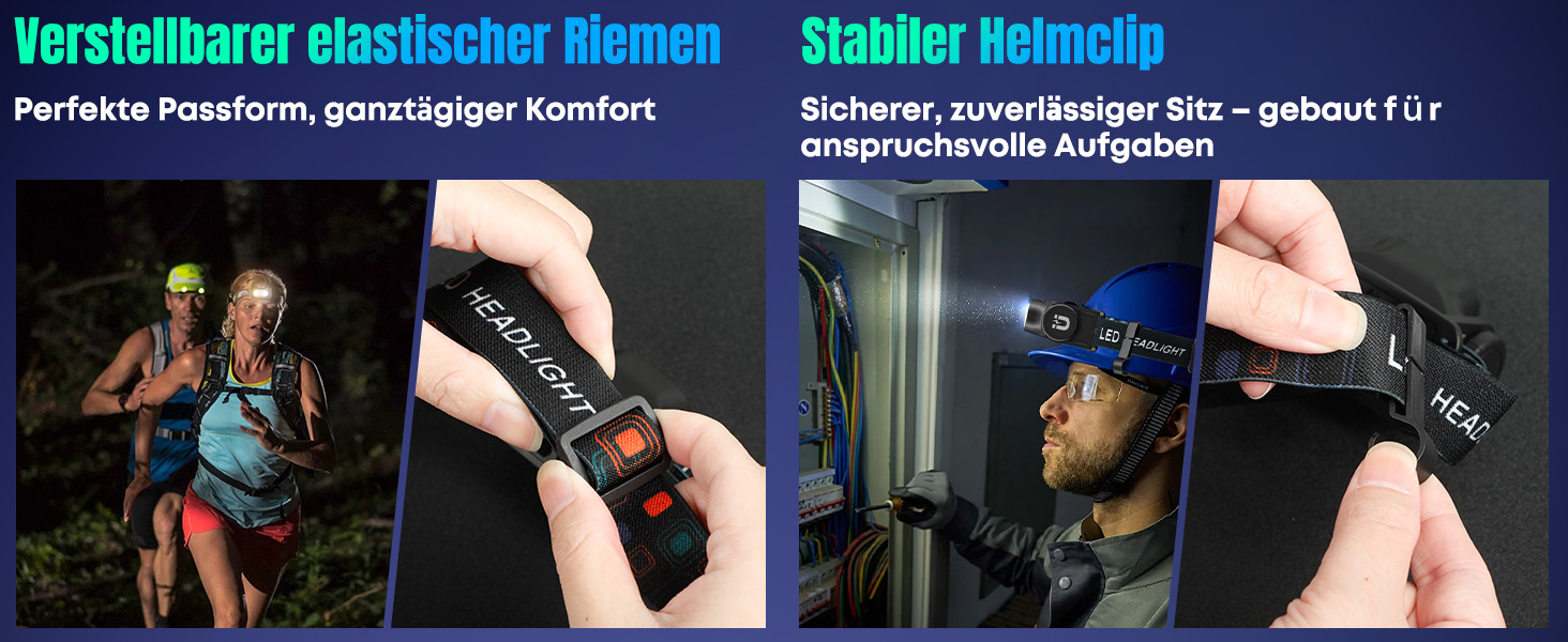 Фронтальний ліхтар Pawfly LED перезарядна, надяскравий, 4 режими, сенсор, магніт, IPX4, вологостійкий, для бігу, кемпінгу, риболовлі