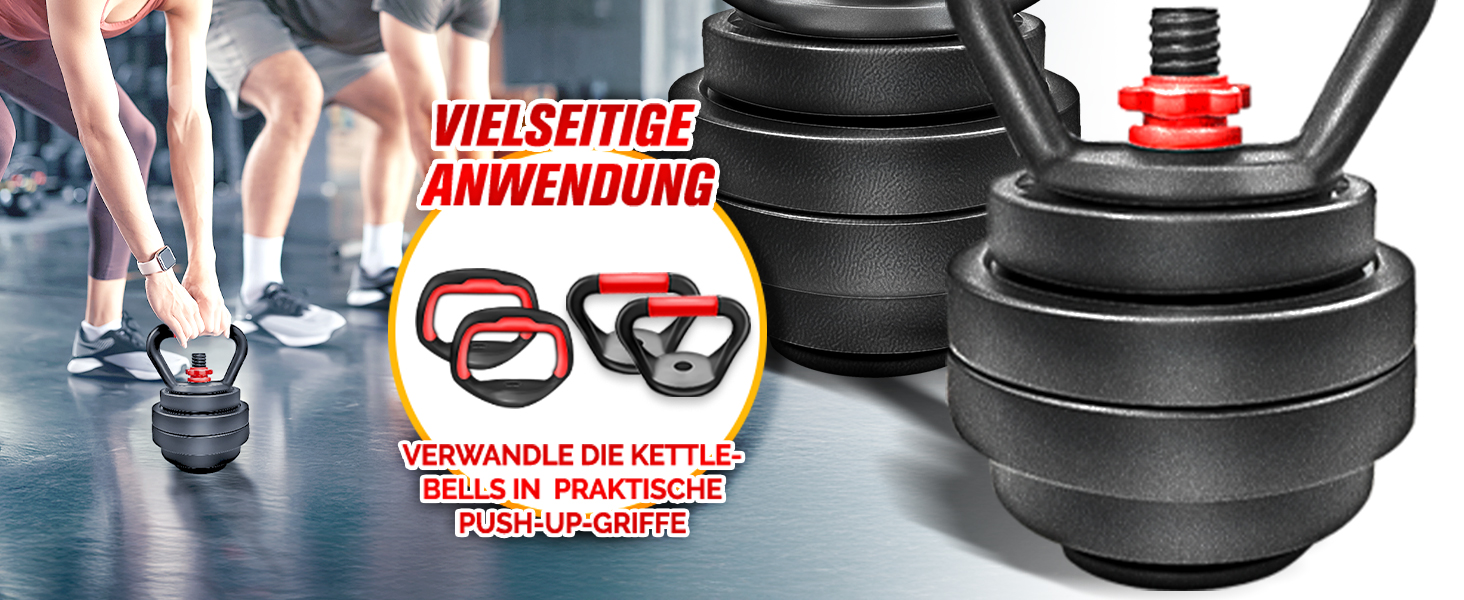 Набір гантелей 2-в-1 Hanteln Set 15-30 кг: регульовані гантелі, штанга зі зірковими фіксаторами, з'єднувальна труба (включно з гирею 40 кг)