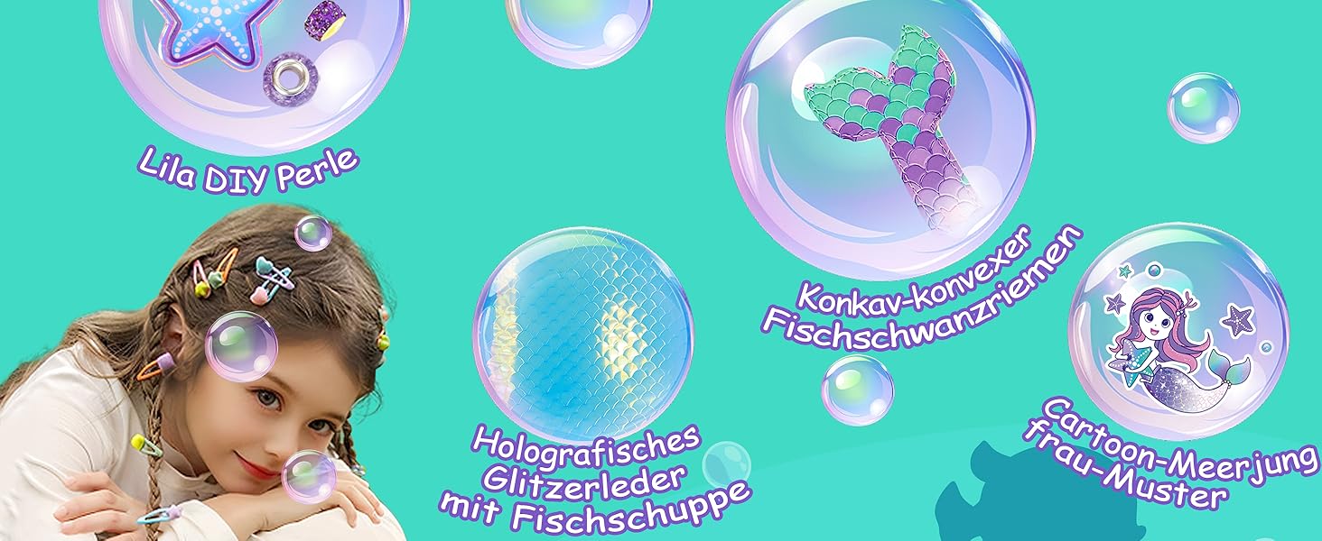 Дитячі ролики Meerjungfrau для дівчаток, 4 розміри, регульовані, з підсвічуванням, 3 колеса, фіолетовий