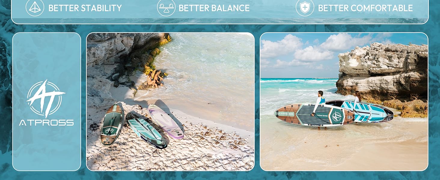 Надувне SUP-борд (305 x 91 см) з аксесуарами та рюкзаком, блакитний колір, з сидінням