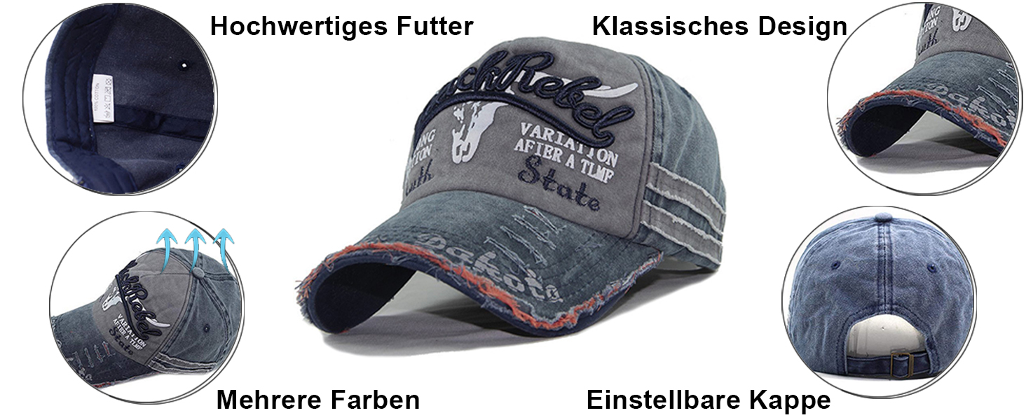 Кепка-бейсболка CheChury унісекс вінтажна, регульована кепка для гольфу та спорту, однорозмірна, колір хакі