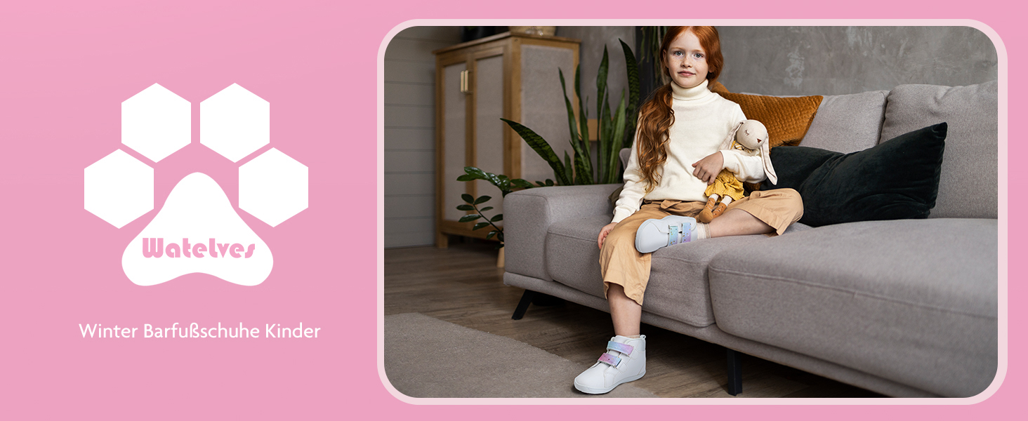 Дитячі зимові ботинки для хатнього взуття без шкарпеток Kinder - блакитні, розмір 30