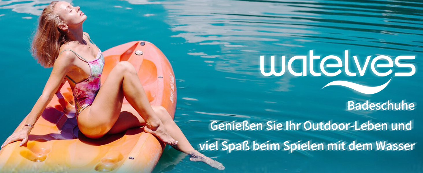 Шкарпетки для плавання та водних видів спорту WateLves: чоловічі та жіночі, швидковисихаючі, унісекс, білі та фіолетові, 41 EU