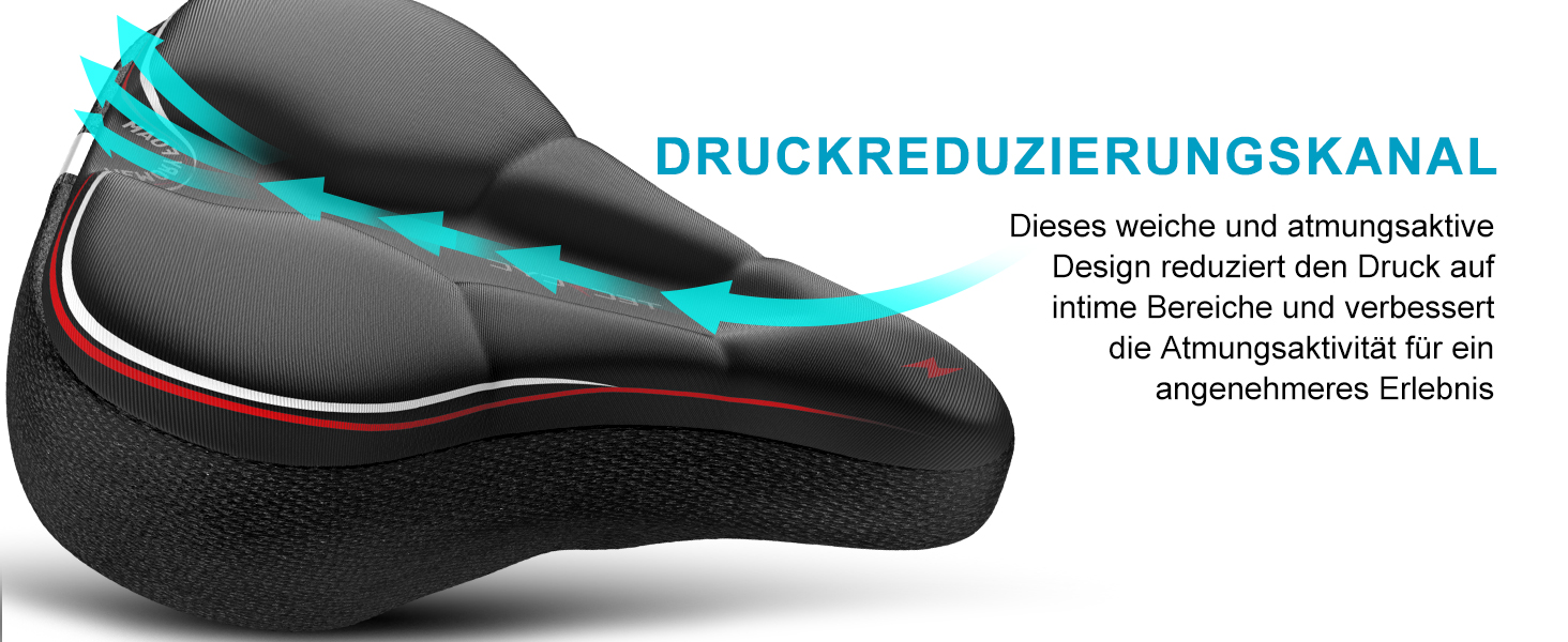 Покриття на велосипедний сідло з двошаровою піною Memory Foam, ергономічне крісло для велосипеда, для жінок та чоловіків. Підходить для більшості велосипедів. Перед покупкою виміряйте сідло. YG57