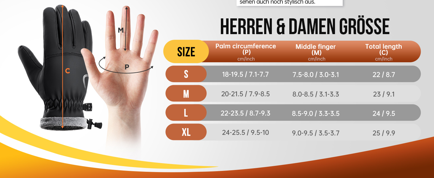 Рукавички PULIOU для чоловіків та жінок, зимові термо-рукавички для велосипеда, тепла зимова модель, вітронепроникні, з підтримкою сенсорного екрану, спортивні рукавички для бігу, їзди на велосипеді, альпінізму, чорного кольору