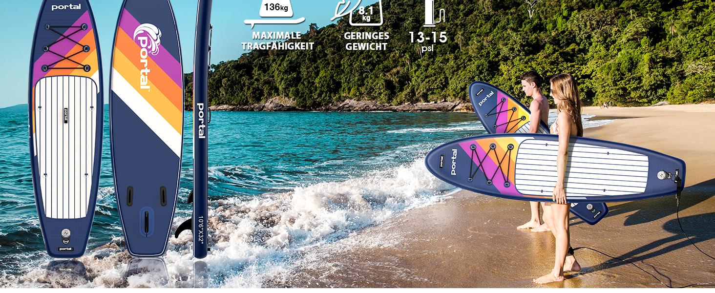 Надувний SUP-борд Portal Stand Up Paddle Board 10'6