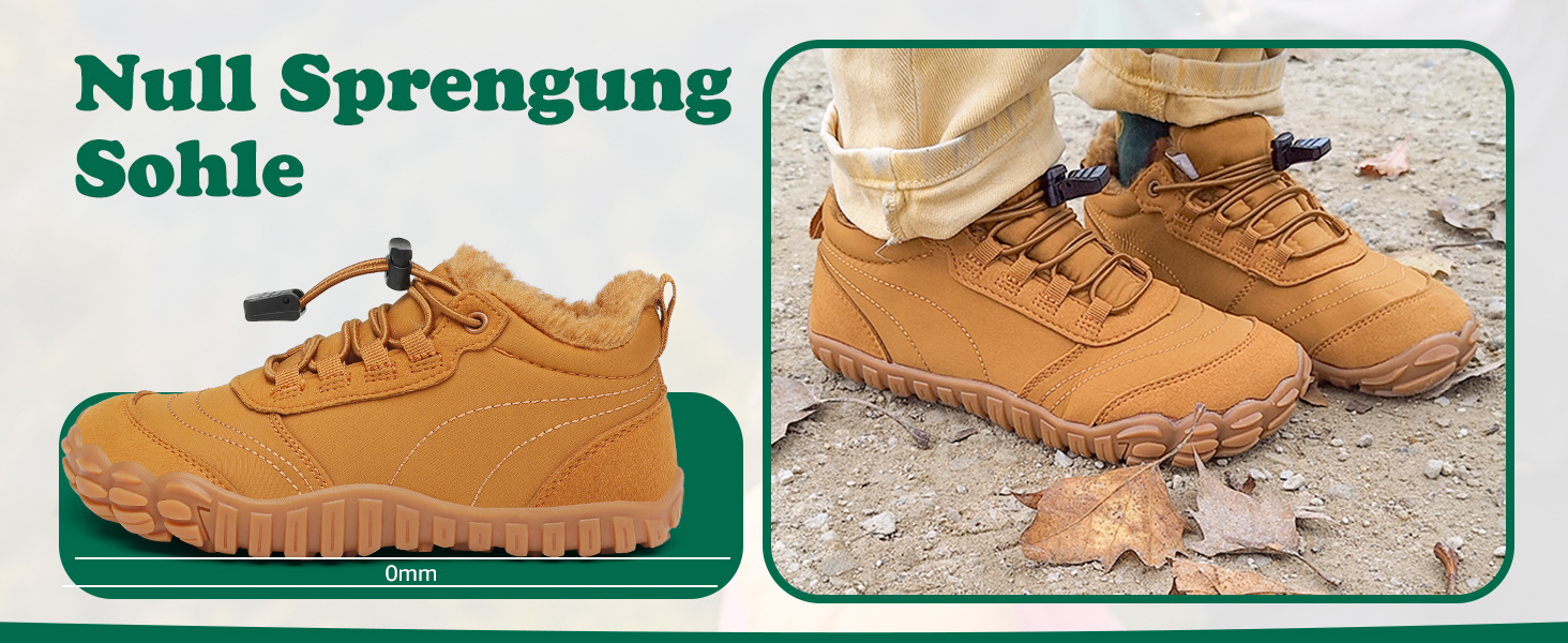 Дитячі зимові шкарпетки-черевики Saguaro, теплі, з підкладкою, для прогулянок, розмір 26-36, коричневі