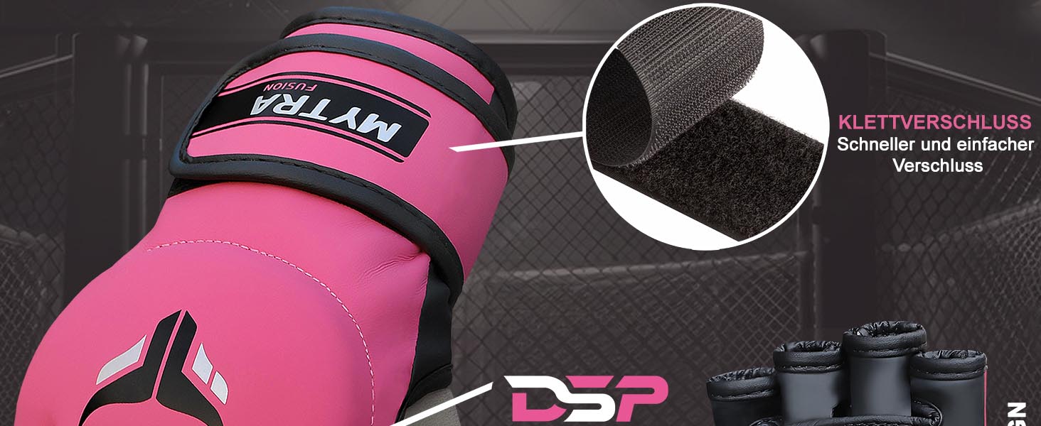 Жіночі боксерські рукавички Mytra Fusion для MMA, спарингу, кікбоксингу, муай-тай та боротьби