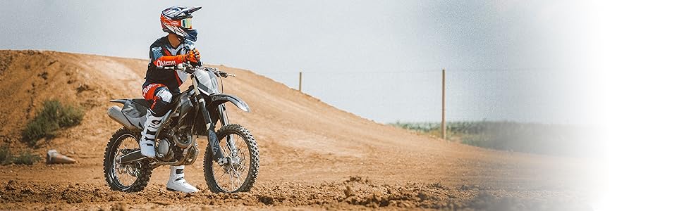 Шолом для мотокросу O'NEAL 3SRS Vertical V.23, ABS, вентиляція, дорослий, чорний/білий, розмір L (59/60 см)
