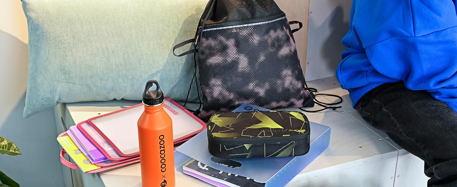 Спортивна сумка coocazoo Bloomy Daisy з відділенням для вологого одягу, 20 л, для учнів з 3-го класу