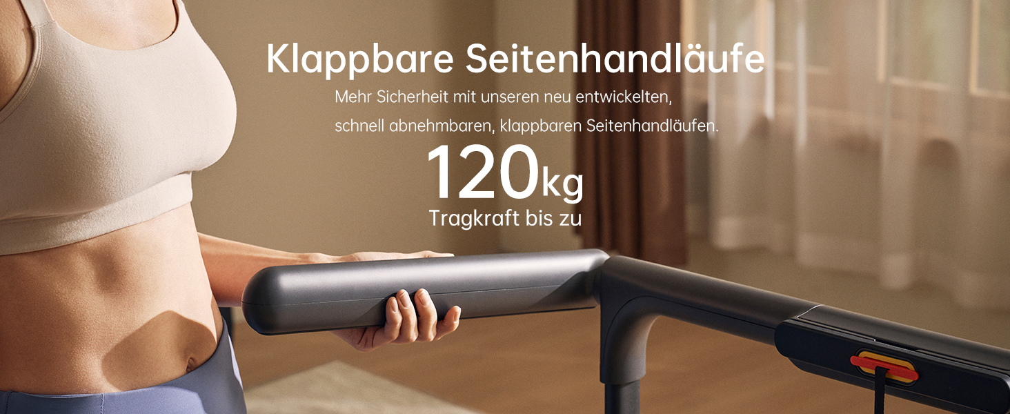 WalkingPad R2/R3 Hybrid+ - Бігова доріжка для дому та офісу, складана, LED-дисплей, App, без монтажу (до 120кг, до 12км/год)