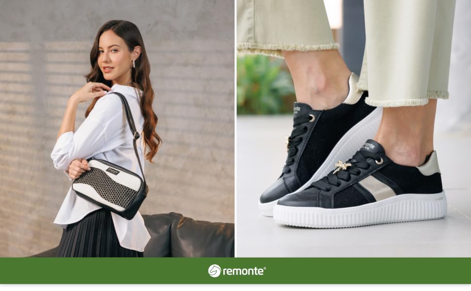 Жіночі низькі кросівки Remonte R6705, сині комбіновані, зі знімною устілкою, розмір 36 EU