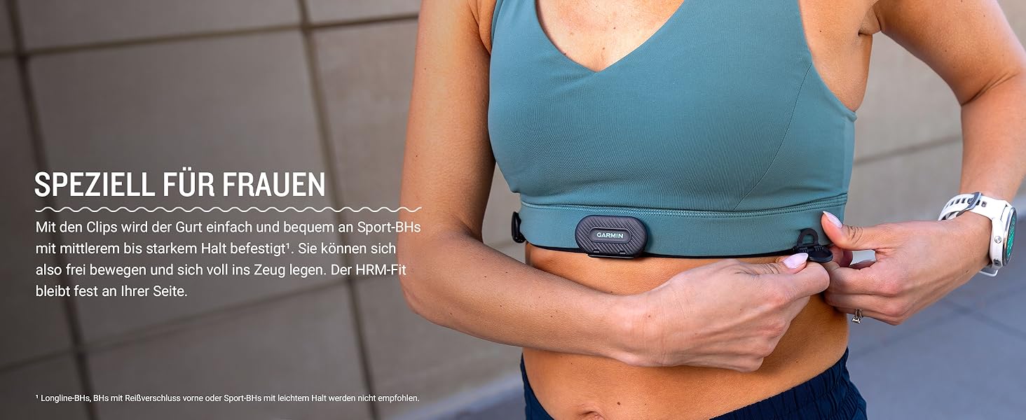 Гармін HRM-Fit: нагрудний пульсометр для жінок