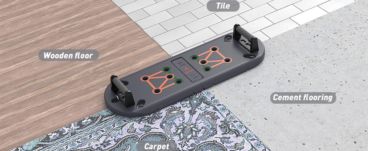 Фітнес-набір 27 в 1 BOOSTEADY: дошка для віджимань, ручки-опори, еспандери, ролик для преса та стійка для пілатесу