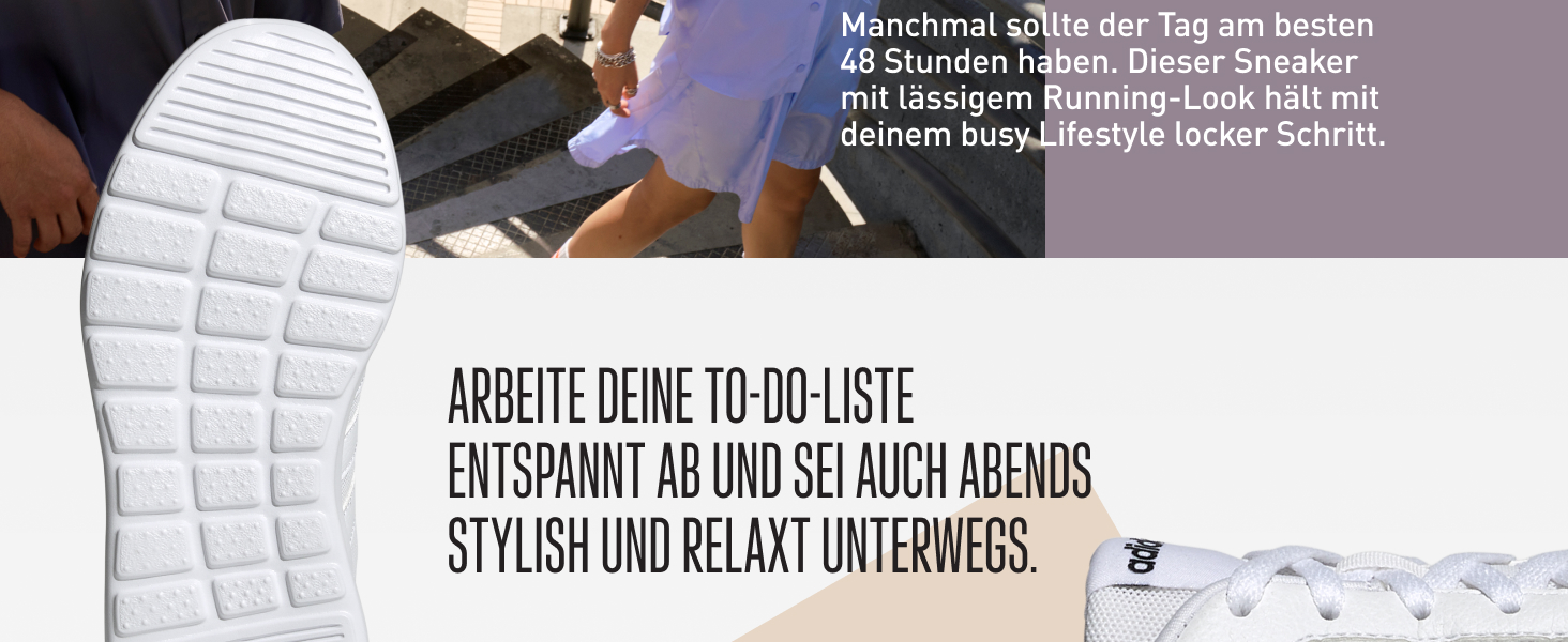 Жіночі кросівки Adidas LITE Racer 4.0, чорний/металік, 44 EU