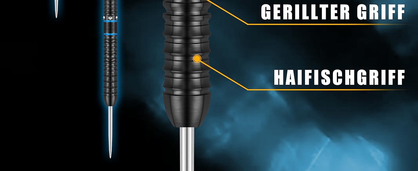 Дарти WIN.MAX Tungsten 90% (3 шт) - Професійні сталеві дротики 18-28г з металевим вістрям