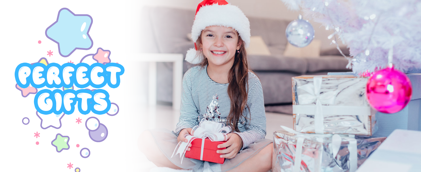 Роликові ковзани TOMSHOO для дівчаток, дитячі ролики з LED-підсвіткою, регульовані, для початківців, подарунок (блакитні, розмір L (37-39 EU))