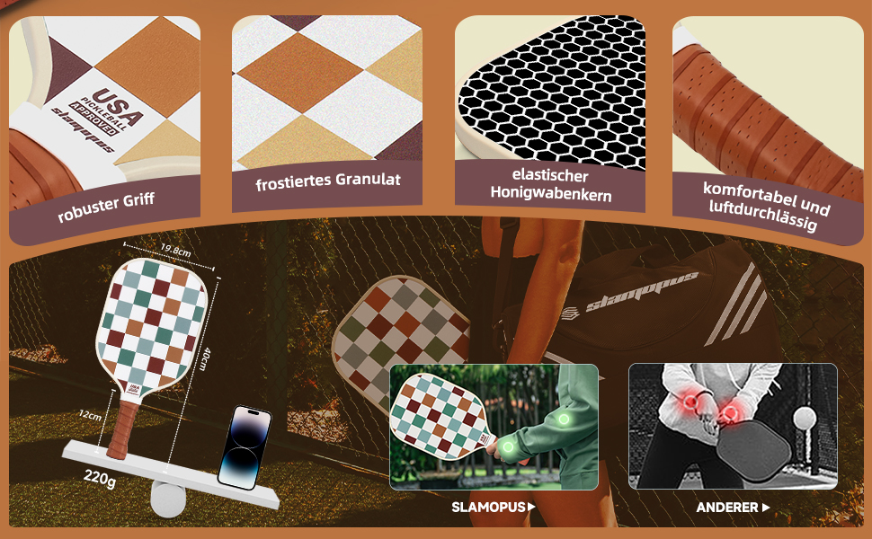 Набір для піклболу: 4 ракетки, м'ячі та сумка | Піклбол для початківців | Графіт та скловолокно