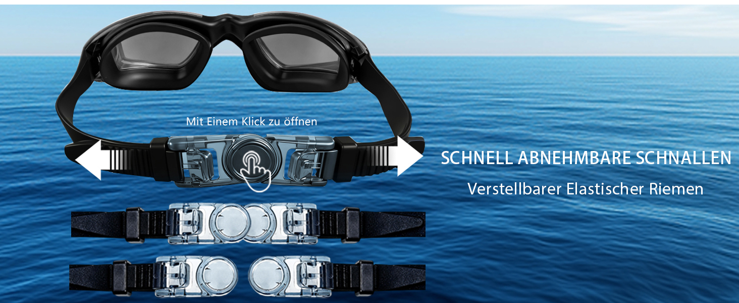 Окуляри для плавання для чоловіків, жінок та дітей, маска для дайвінгу для дітей 10 років і старше, захист від запотівання та UV-захист для дорослих, чоловіків, жінок та дитячі окуляри для плавання 10+ з дзеркальними лінзами Aqua&Klar (дзеркальні Aqua та дзеркальні срібні)