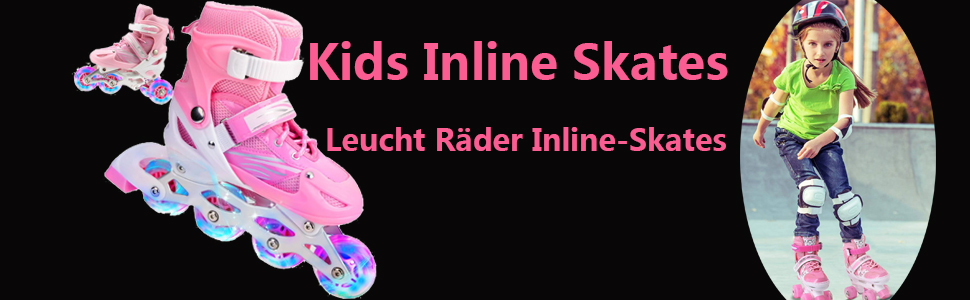 Інлайневі ролики HWGING 2-в-1, регульовані ролики для дітей, підходять для хлопчиків та дівчаток, початківців, жінок та чоловіків