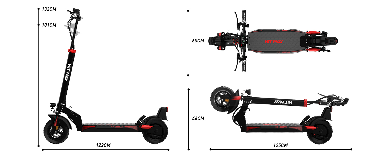 Електросамокат HITWAY H9, 10