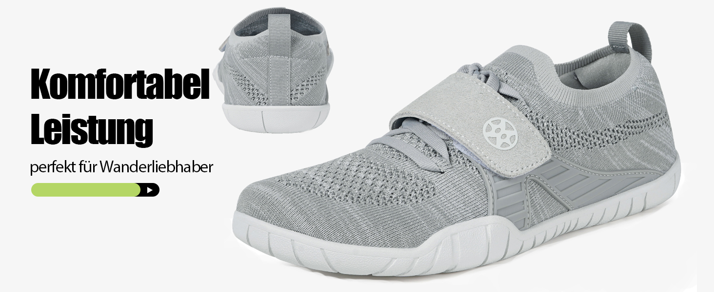 Босоніжки Eagsouni для чоловіків та жінок: кросівки для фітнесу, подорожей та бігу на вулиці. Зручні, легкі, дихаючі, широка передня частина, антиковзаюча підошва, розмір 42 EU, рожеві.