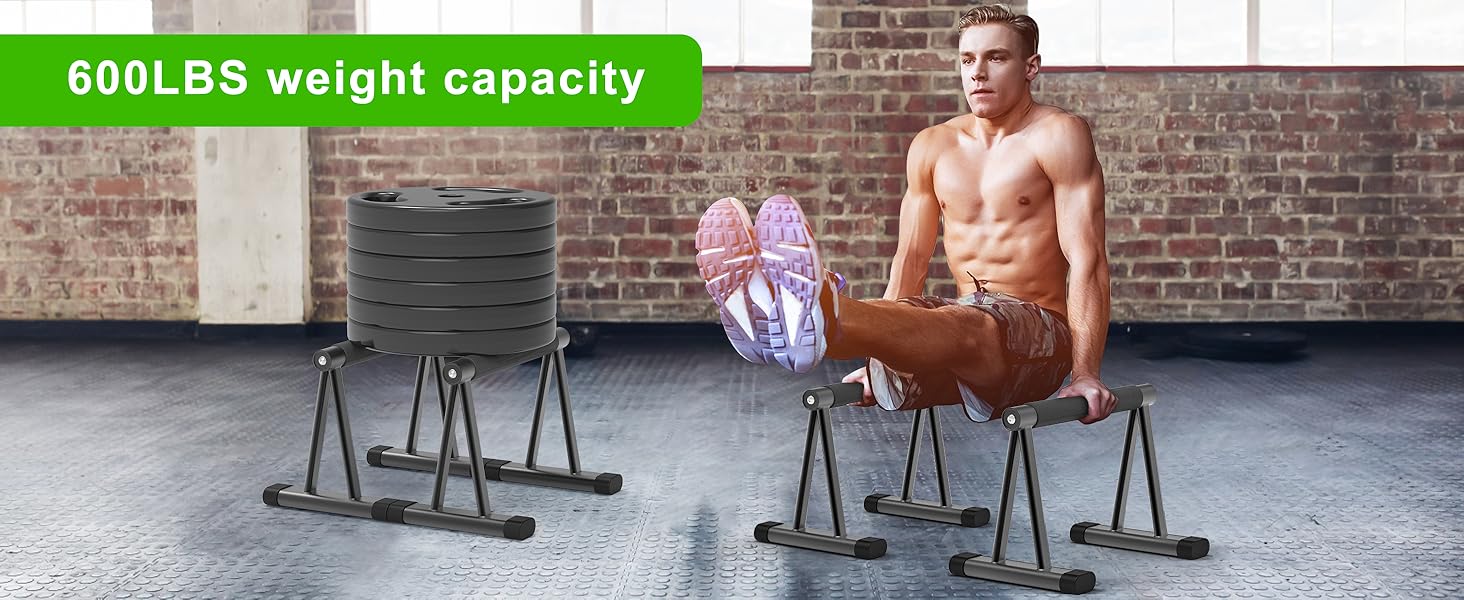 Віджимальні ручки Dolibest для калістеніки, фітнесу та йоги. Паралелетки для віджимань, стійка для перекидання, ручки для віджимань з дерева, 2 шт., середній розмір, для дому та спортзалу