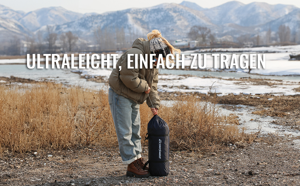 Намет EchoSmile для кемпінгу на 2-3 особи, водонепроникний PU3000 мм, туристичний намет-купол, 3-4 сезонний, для кемпінгу, походів та альпінізму, легко монтується, блакитний (2 особи)