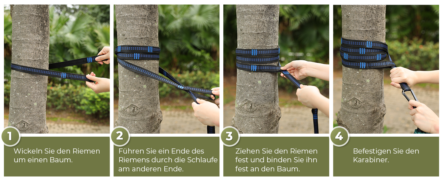 Гімніс Гамак Ultraleicht Outdoor для подорожей, кемпінгу та відпочинку на природі. Міцний гамак з надійними карабінами та тросами, витримує до 300 кг