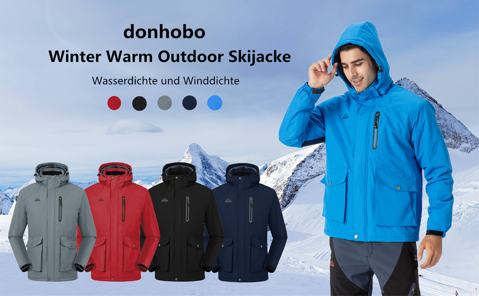 Чоловіча зимова куртка-фліска з капюшоном, Windjacke, Softshell для туризму та активного відпочинку, чорний колір