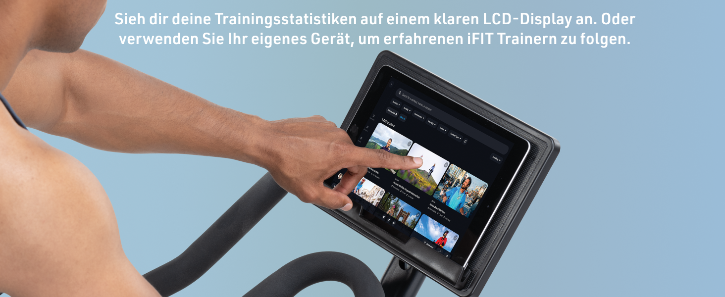 Електровелотренажер NordicTrack T Series 9, чорний