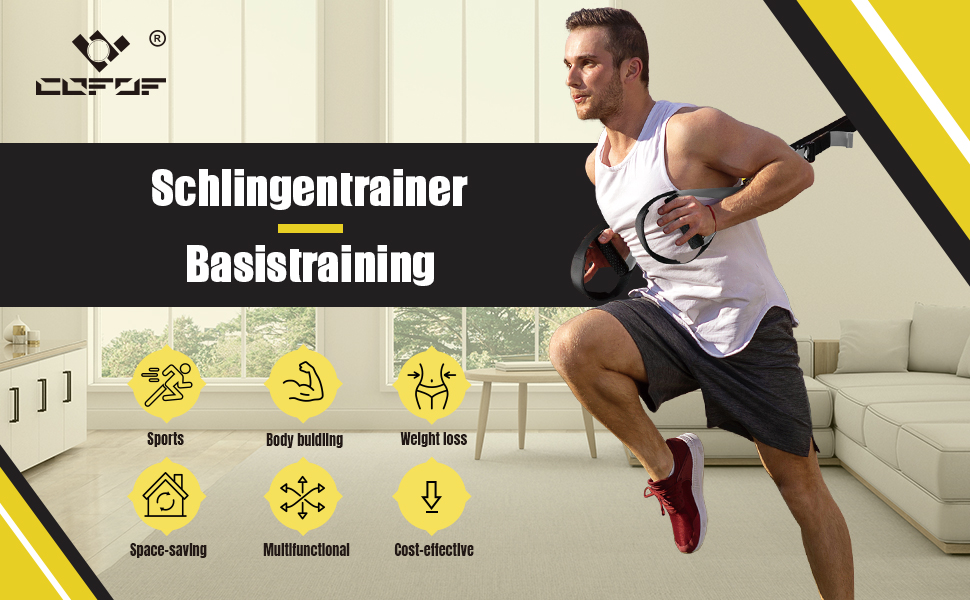 Шкіряний шлінг-тренер для комплексного тренування вдома, з великим ручним захватом та кріпленням для дверей, сумка для перенесення, інструкція.