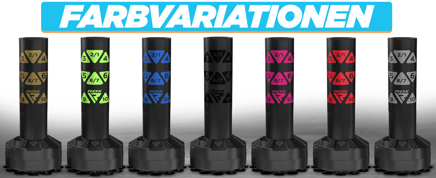 Дитячий боксерський мішок RDX 4ft з підставкою, рукавички для тренувань, MMA, кікбоксинг, бокс, єдиноборства, муай-тай, рожевий