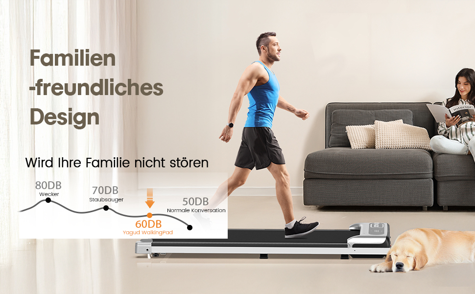 Складана бігова доріжка для дому та офісу Walking Pad, 2.5 к.с., з LED-дисплеєм та пультом керування, компактна підстольна доріжка для ходьби