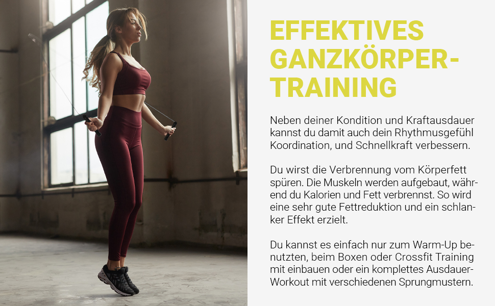 Скакалка зі сталі Professional Studio Quality з виносними вагами