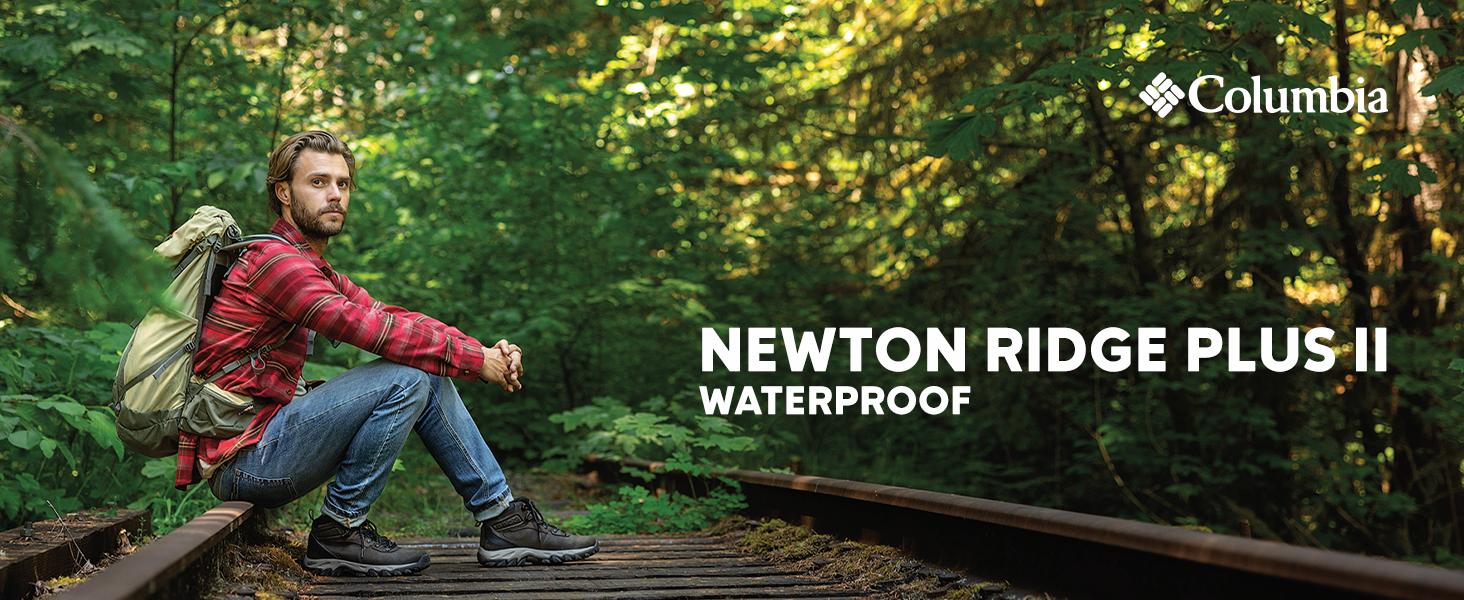 Чоловічі трекінгові черевики Columbia Newton Ridge Plus II Waterproof