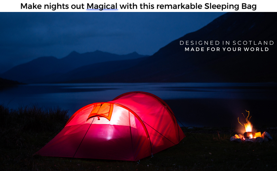 Спальний мішок Highlander Sleepline 250 Mummy - для кемпінгу, автодому, фестивалів, нічних пригод. Всесезонний, мумія, широкий вибір кольорів