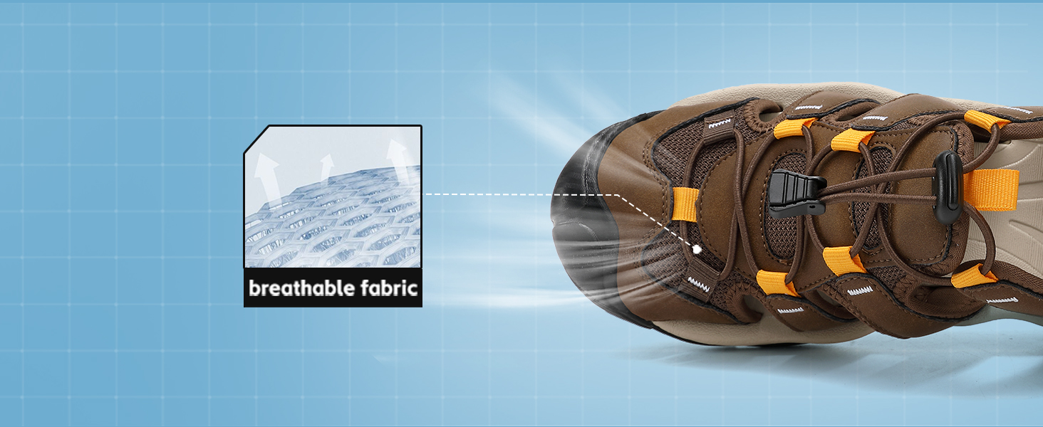 Чоловічі сандалі AX BOXING для трекінгу та спорту, коричневі, розмір 44 EU