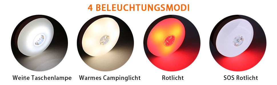 Кемпінговий ліхтар Karrong LED USB, перезаряджуваний, міні, магнітний, 4 режими, SOS, водонепроникний, портативний, для кемпінгу, намету, туризму, надзвичайних ситуацій