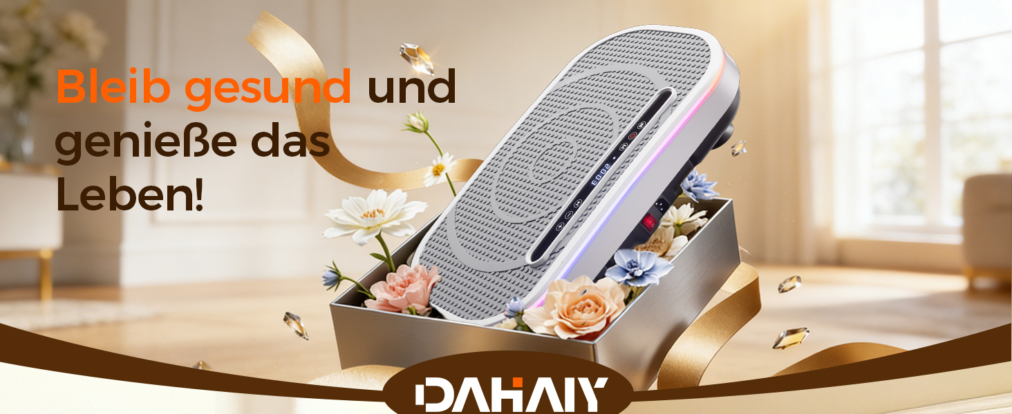 Віброплатформа для фітнесу вдома Rüttelplatte – вібраційна платформа для релаксації, спорту та тренувань всього тіла. 120 рівнів інтенсивності, біла