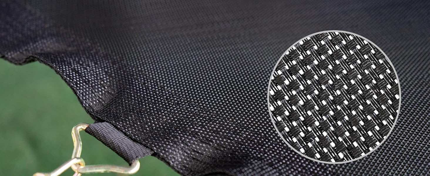 Трамплін KINETIC SPORTS Ultimate Pro для саду – Ø 244/305/366/427 см, сертифікат TÜV Rheinland GS, з металевою драбиною, скловолоконна сітка, дизайн 'Курча', вантажопідйомність до 160 кг (Ø 305 см), колір Sunset Orange