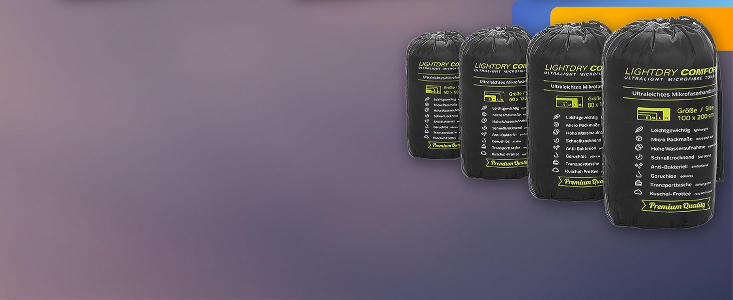 LightDry® Original Мікрофіброве спортивне рушник - туристичне рушник для рюкзака, спортивне та фітнес рушник для плавання. Швидковисихаюче, антибактеріальне рушник 200 x 100 см Petrol