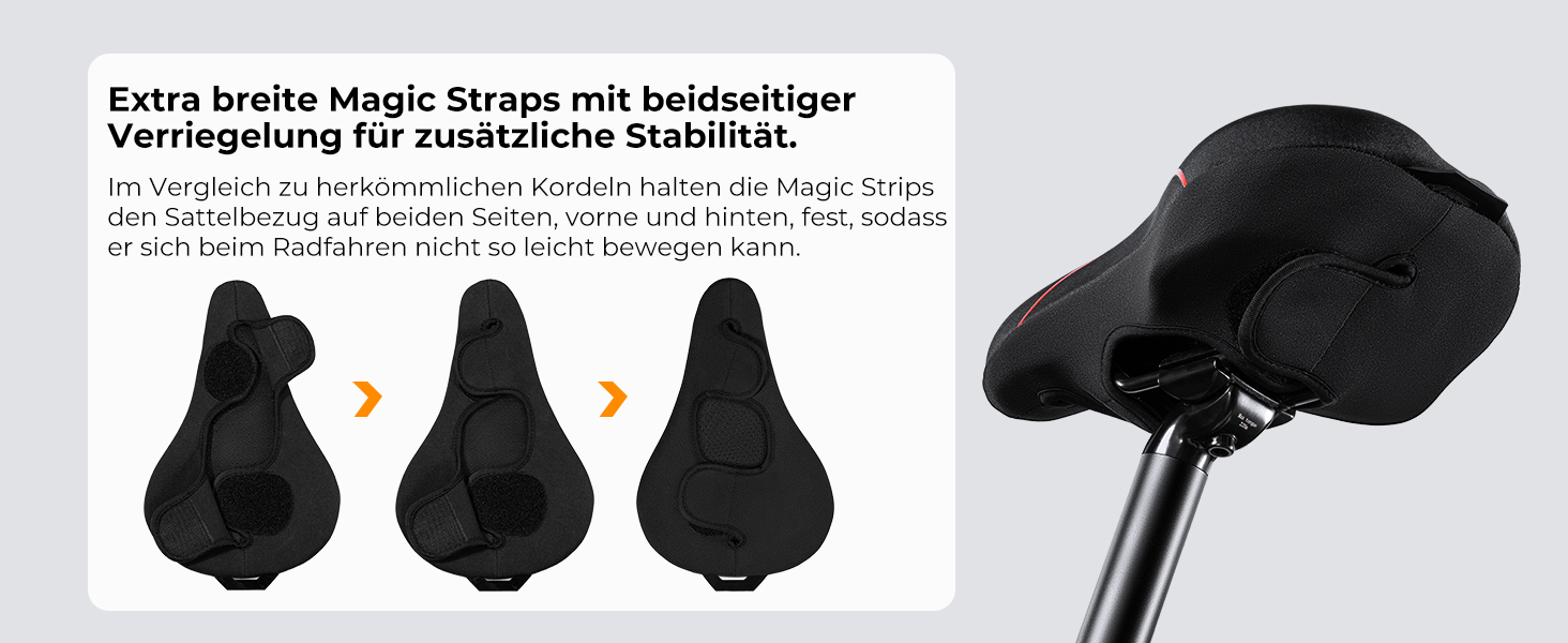 Покриття для велосипедного сидіння YOUNGDO, ергономічний гелевий чохол, м'яке та комфортне, з дощовим захистом, для жінок та чоловіків, червоний, вузький
