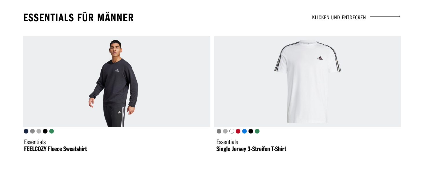 Чоловічі шорти Adidas Essential Three Stripes French Terry, сірі з чорними смугами, розмір XL