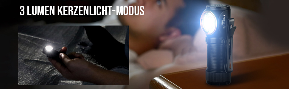 Ліхтар на голову LED TrustFire MC18 - 1200 люмен, водонепроникний, 5 режимів, з регульованим стрічковим кріпленням (блакитний)