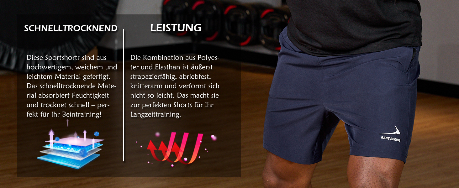 Шорти спортивні чоловічі з кишенею на блискавці – бавовна, дихаюча тканина, ідеальні для прогулянок, фітнесу та активного відпочинку (Л)