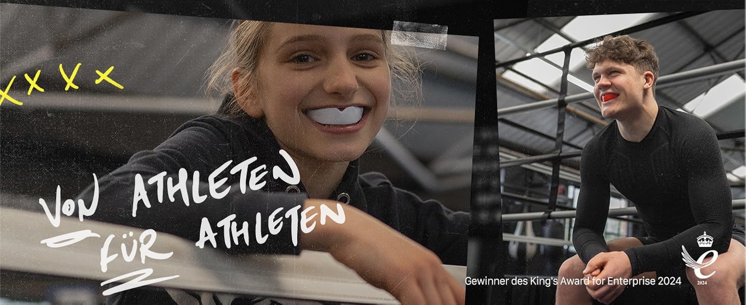 Захист для зубів SAFEJAWZ Sport - для дорослих та дітей. Підходить для всіх видів контактних видів спорту: регбі, бойових мистецтв, кікбоксингу, хокею та боксу. Рожевий колір.