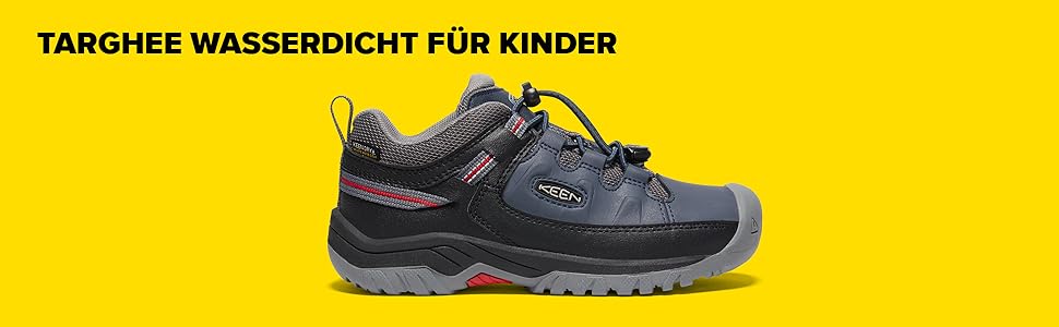 KEEN Targhee Low - водонепроникні трекінгові черевики для дітей (32/33 EU), колір Magnet Tillandsia Purple