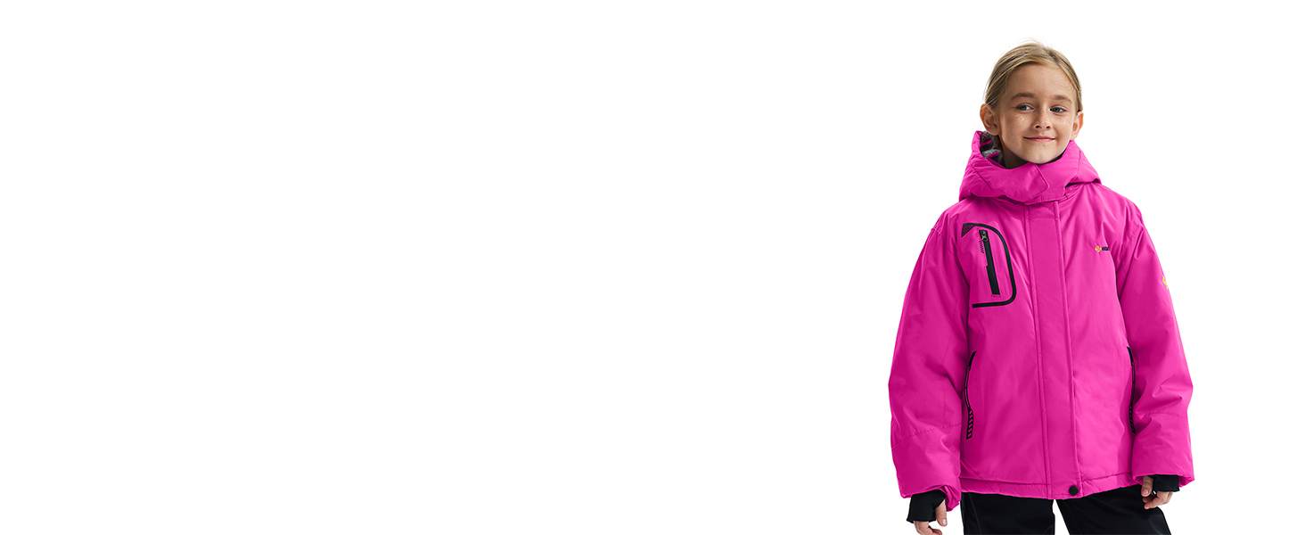 Жіноча лижна куртка GEMYSE: водонепроникна, тепла, вітрозахисна, зимова, сіра, фіолетова, XL